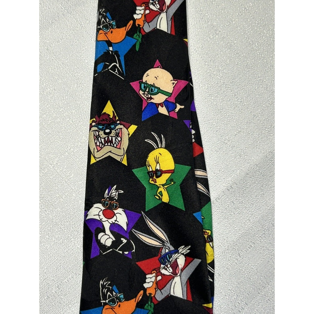 Vintage Looney Tunes Mania Tie‎ 1993